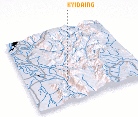 3d view of Kyidaing