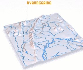 3d view of Nyaunggaing