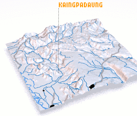 3d view of Kaingpadaung