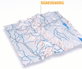 3d view of Ngwe-o-daung