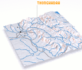 3d view of Thongwadaw