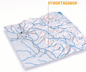 3d view of Kyauktaga Auk