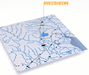 3d view of Auk Sidi-ashe