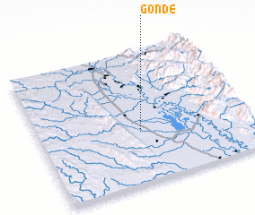 3d view of Gonde