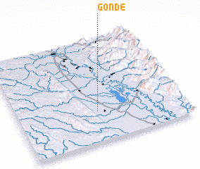 3d view of Gonde