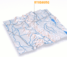 3d view of Myodaung