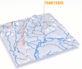 3d view of Thabyebin