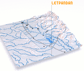 3d view of Letpandan