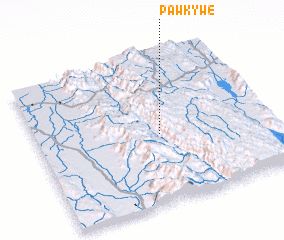 3d view of Paw-kywe