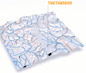 3d view of Thet-kan-kon