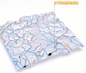 3d view of Kyin-ga-naing