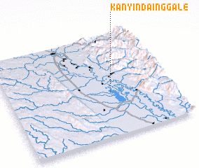 3d view of Kanyindainggale