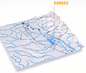 3d view of Rām Deo