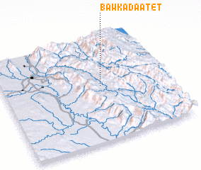 3d view of Bawkada Atet