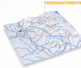 3d view of Peinnedaik Taungthu