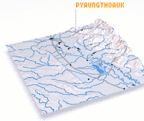 3d view of Pyaungtho Auk