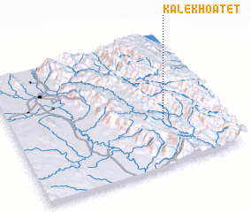 3d view of Kalekho Atet