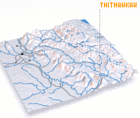 3d view of Thithawkaw