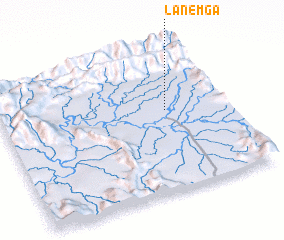 3d view of Lanem Ga