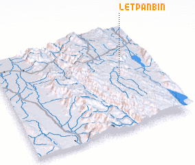 3d view of Letpanbin