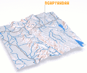 3d view of Ngapyawdaw