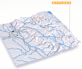 3d view of Khawmikho