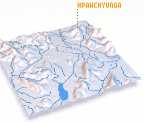 3d view of Hpawchyun Ga