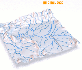 3d view of Hkakawp Ga