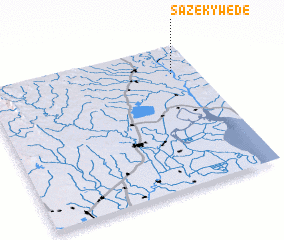 3d view of Saze Kywèdè