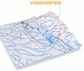 3d view of Kyaukpon-myauk