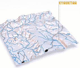 3d view of Kyauktaw