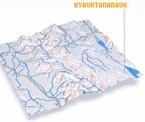 3d view of Kyauktan Anauk