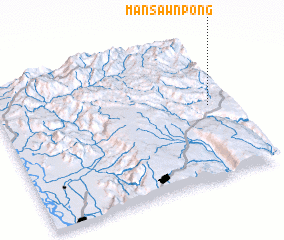 3d view of Mansawnpōng