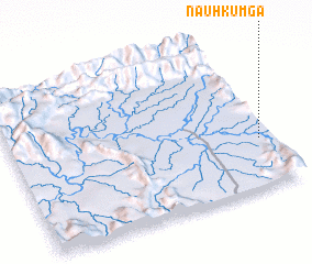 3d view of Nauhkum Ga