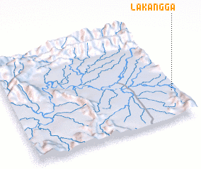 3d view of Lakang Ga