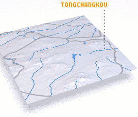 3d view of Tongchangkou