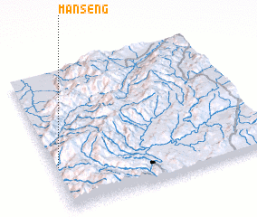 3d view of Mān Seng