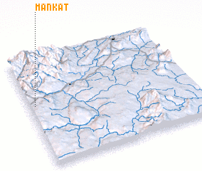 3d view of Mān Kāt