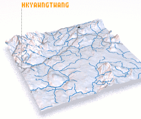 3d view of Hkyawngtwang