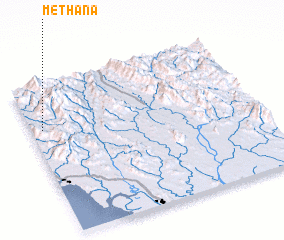 3d view of Methana