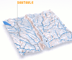3d view of Daw Taw-lè