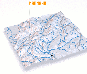 3d view of Mān Mawk