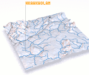 3d view of Hkawkwolam