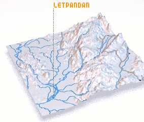 3d view of Letpandan