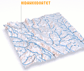 3d view of Hidawkodo Atet