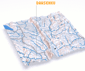 3d view of Dawsè-hku