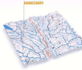 3d view of Daw Hsawpi