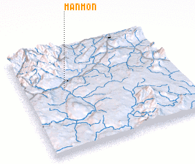 3d view of Mān Mon
