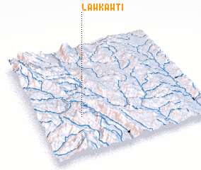 3d view of Lawkawti