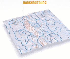 3d view of Wān Kengtawng